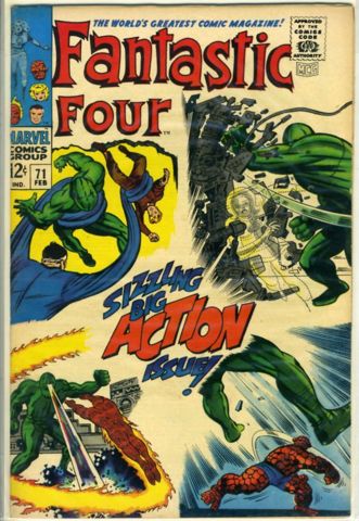 Fantastic Four #071 © February 1968 Marvel Comics